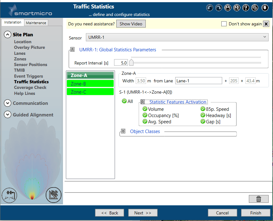 Hardware radar sensor smartmicro configuration image one