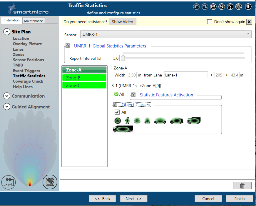 Hardware radar sensor smartmicro configuration image two
