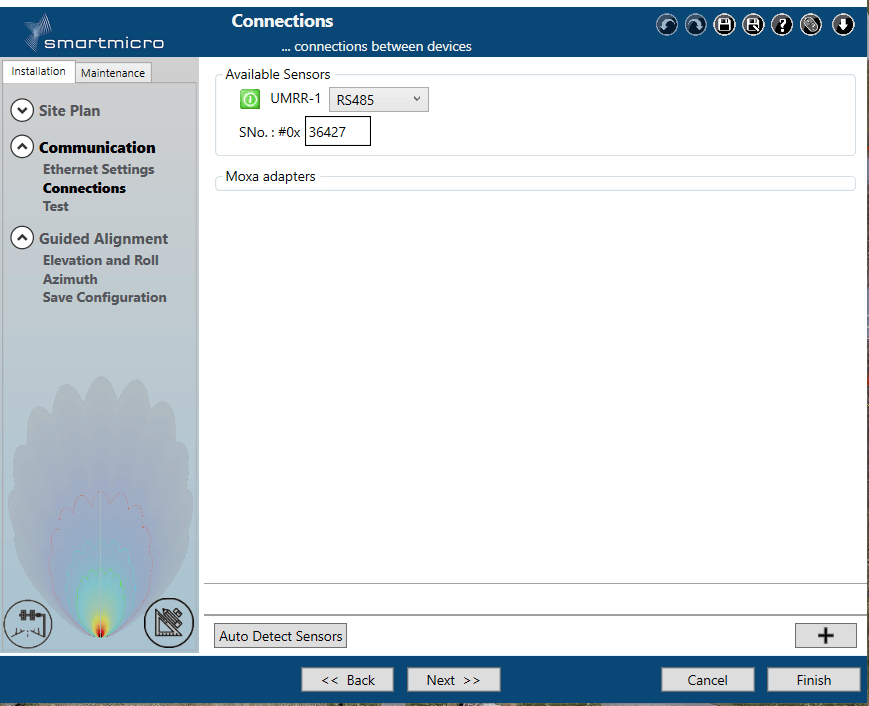 Hardware radar sensor smartmicro connect to pc image two