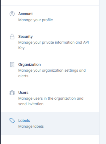 Inode flow account and module settings labels image 2