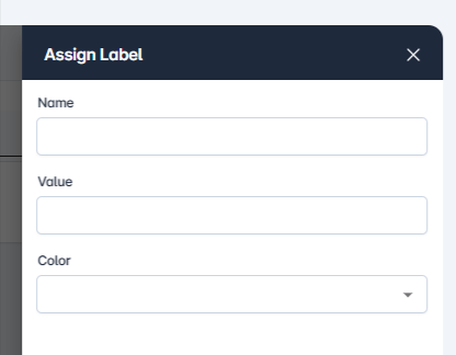 Inode flow account and module settings labels image 5